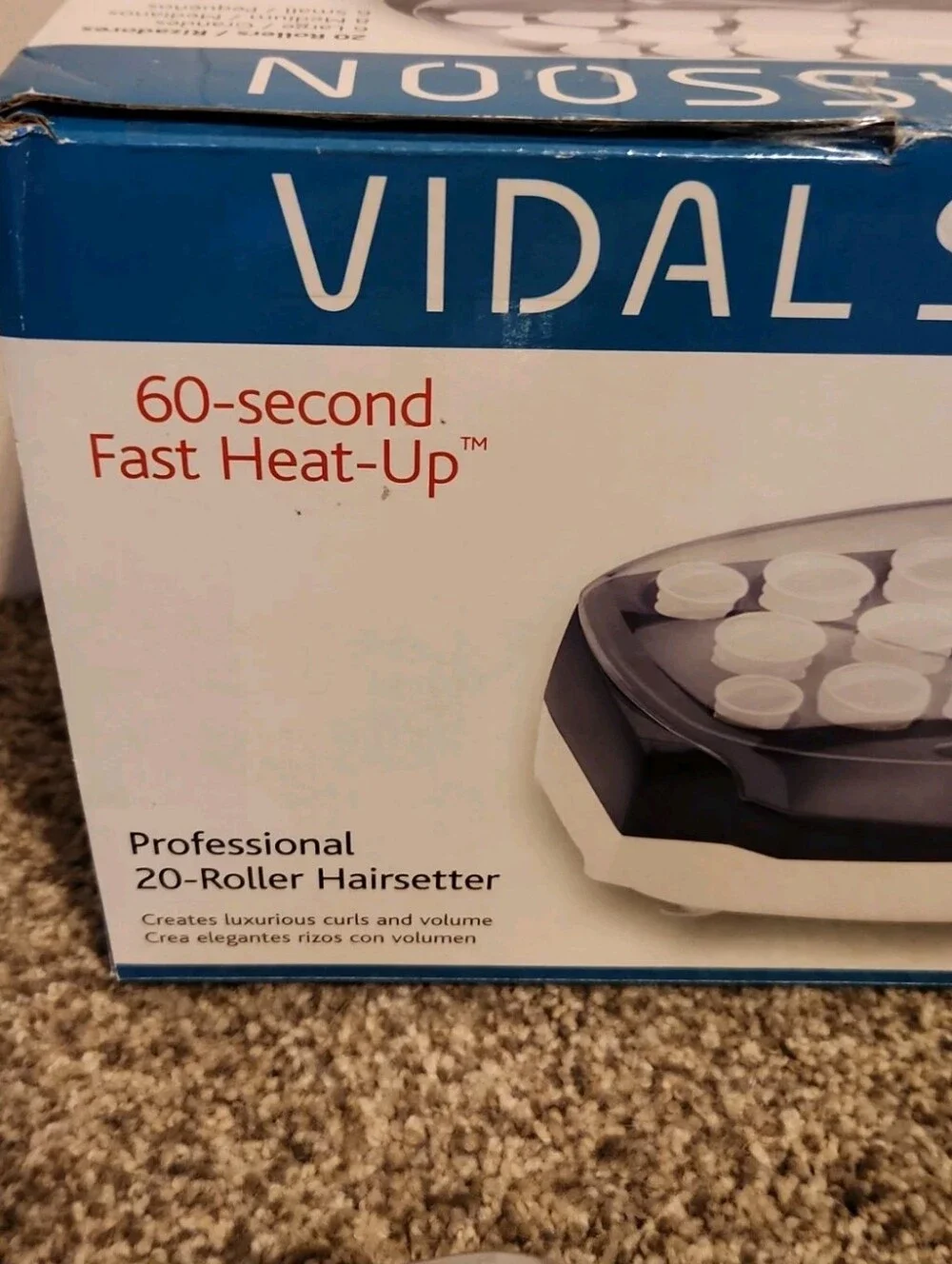 Heat-Up Proffessional 20-Roller Curlers VS372